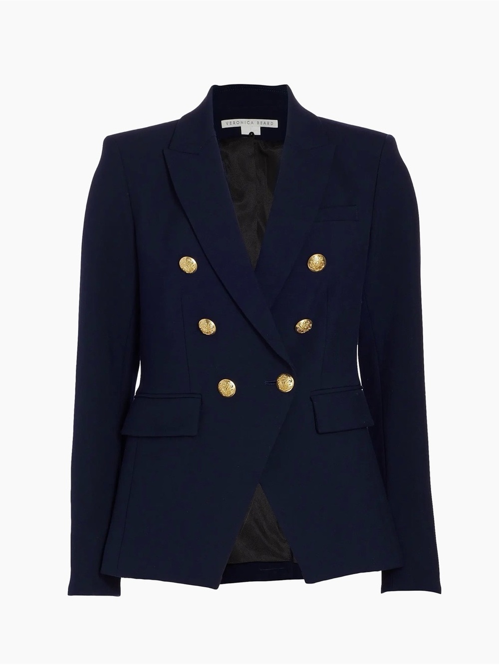 Veronica Beard Miller Dickey Jacket New Navy Size 2